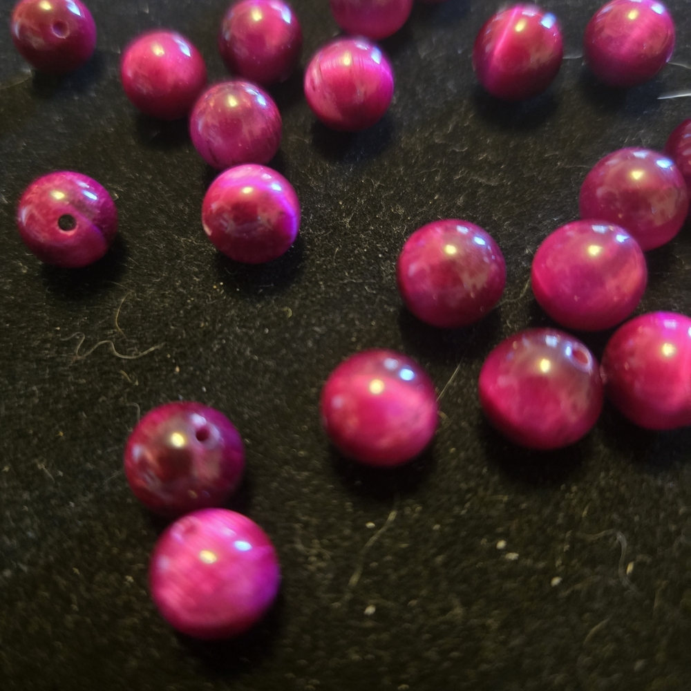 RED TIGERS EYE Gemstone Beads